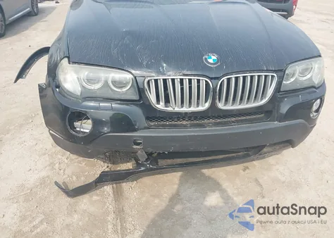 2008 BMW X3 3.0Si from USA, damaged, VIN WBXPC93408WJ11619